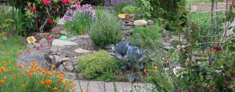 Kitchen Garden Herb Spiral